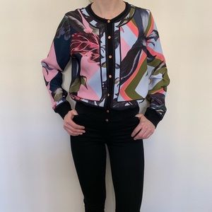 Ted Baker flora lightweight jacket/cardigan SZ 4